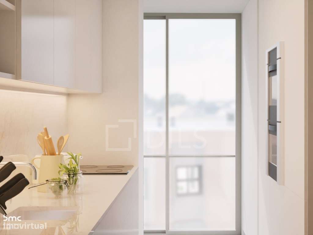 Apartamento T3 com área exterior em Matosinhos-10
