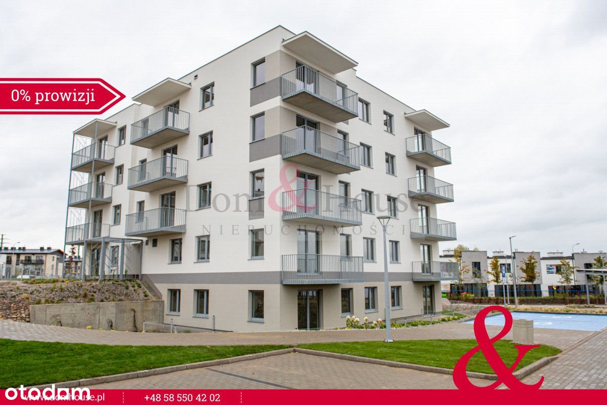 Mieszkanie 2-pokojowe na nowym osiedlu Gdańsk Płd.