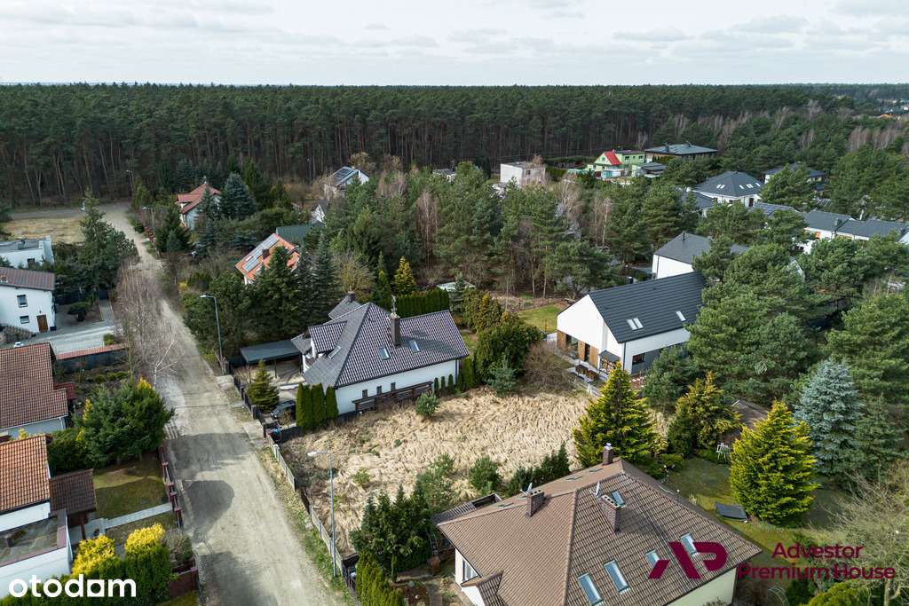 Zakrzewo - działka blisko lasu, cisza i prywatność-0