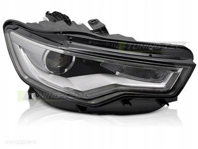 LAMPA REFLEKTOR AUDI A6 C7 11-14 XENON LED TYC PRAWA - 1