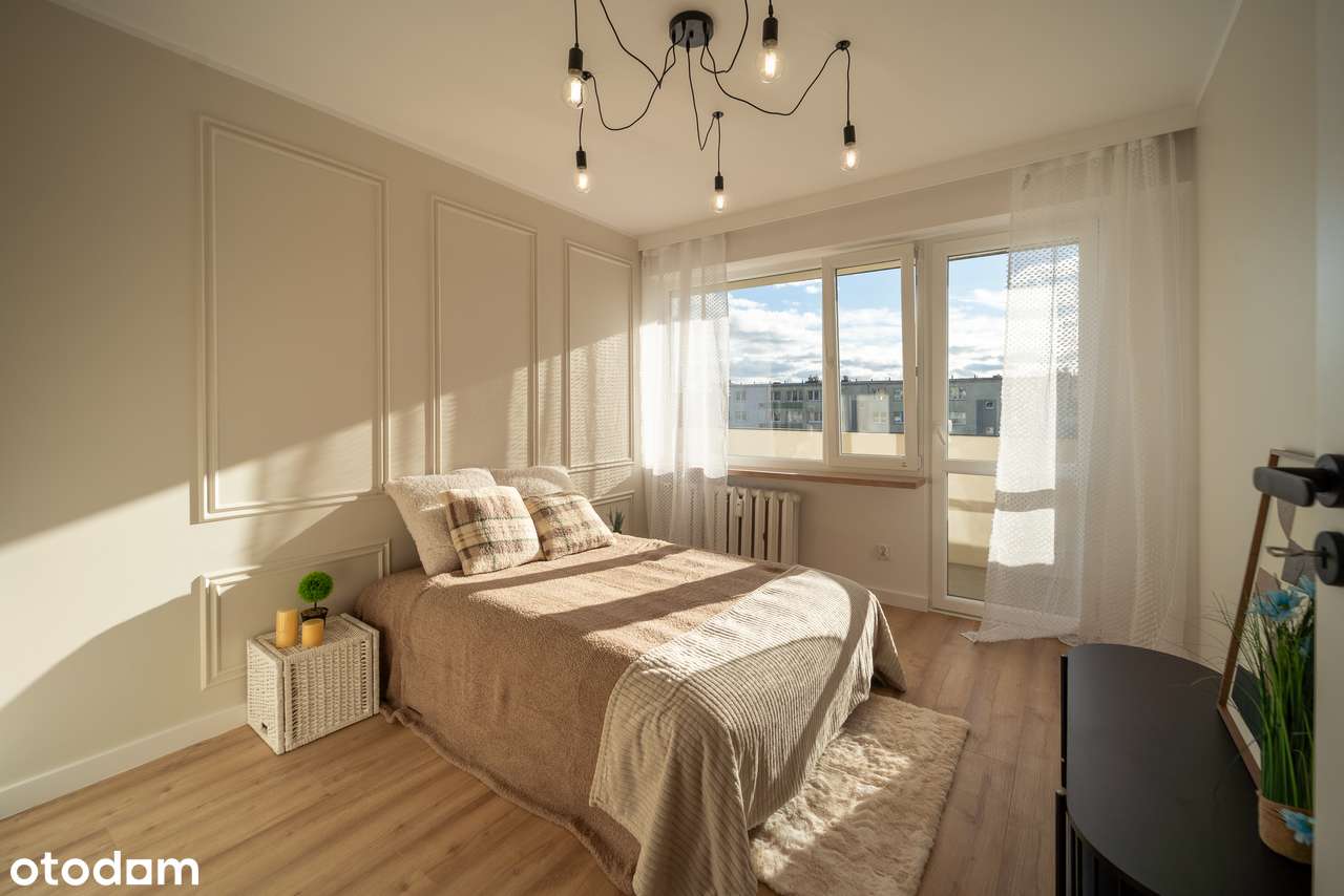 M3 po remoncie *niski blok* DUŻY BALKON-6