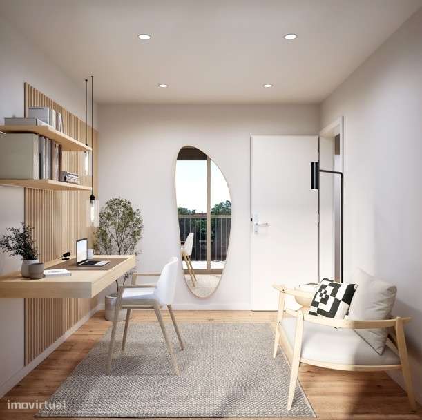 T1 Novo com Varanda (6m2) e 2 lugares de garagem em Canidelo - Grande imagem: 5/18