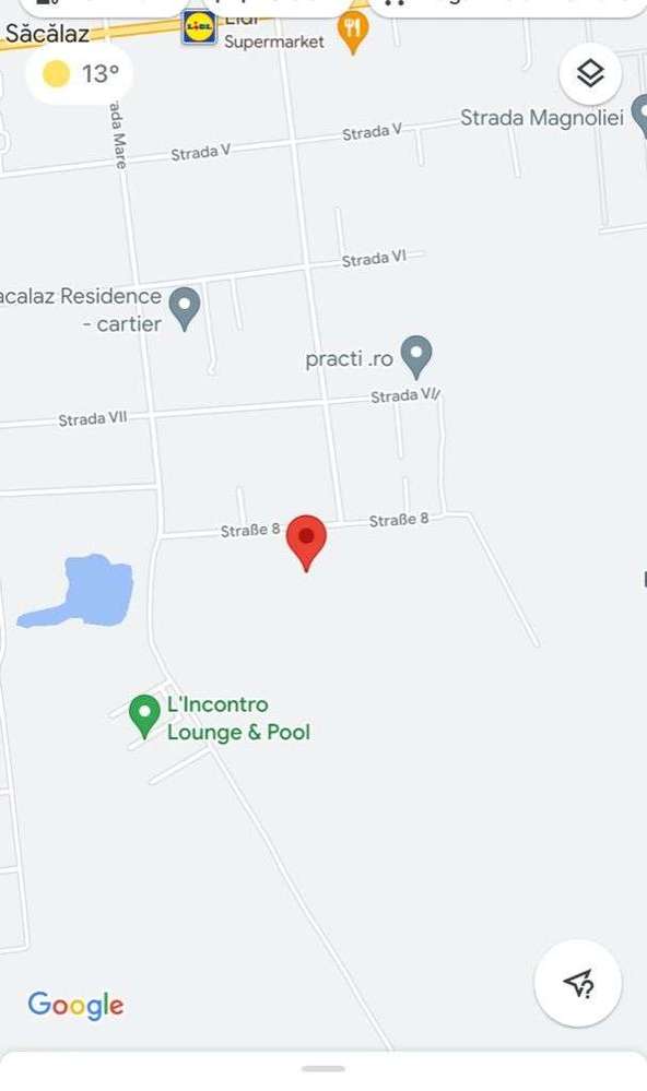 Teren intravilan in Sacalaz toate utilitatile plata in rate - Imagine principală: 1/4