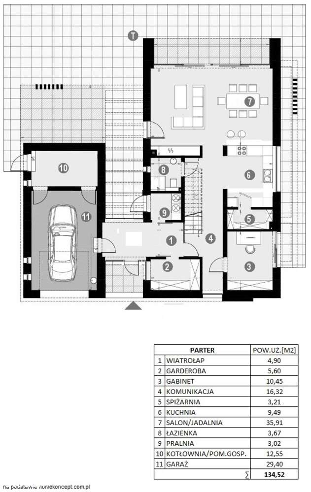 Nowoczesna nowa willa Homekoncept 77-18