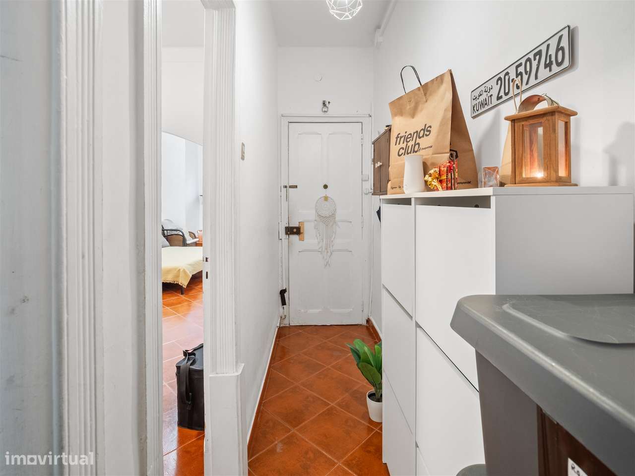 Apartamento T1 com Pátio Privativo-7