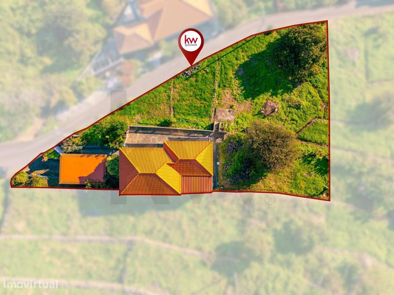 Moradia T3 com escritório, dois pisos e grande lote — Gaula, Santa Cru-13