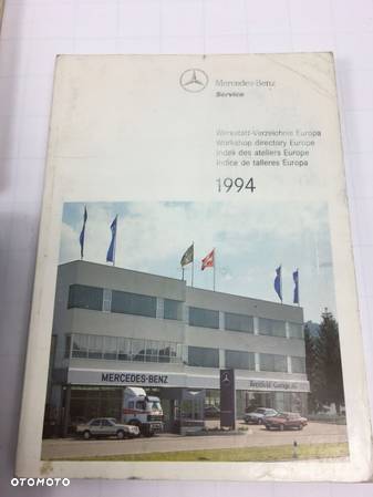 ZESTAW KSIĄŻKI SERWISOWE ETUI INSTRUKCJA OBSŁUGI MERCEDES W124 E-KLASA KOMB - 5