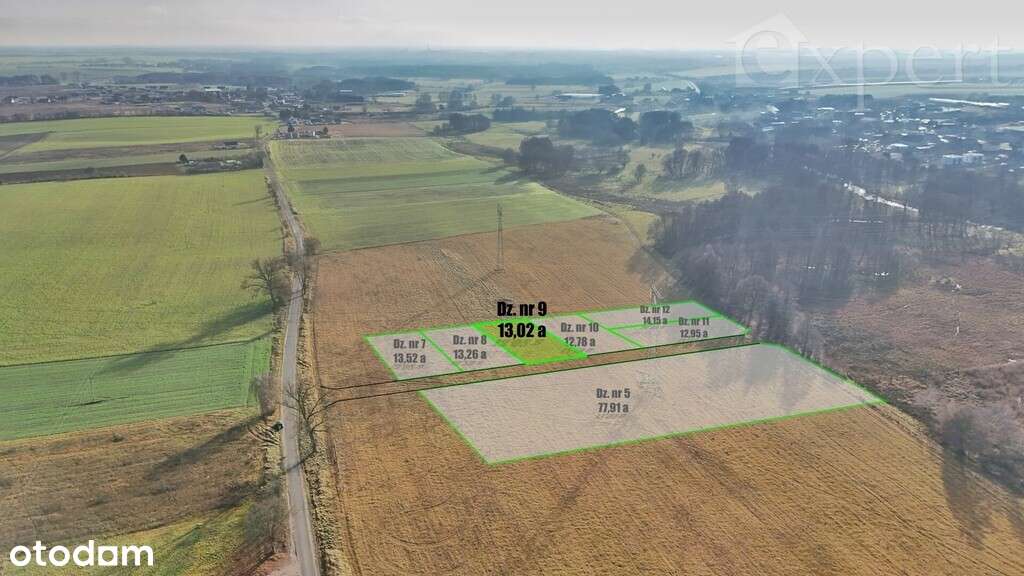 Stargard- Rogowo działka o pow. 1352 m2 - Pełny obrazek: 5/19