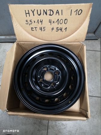 Felga felgi stalowe nowe 14 Hyundai i10 - 1