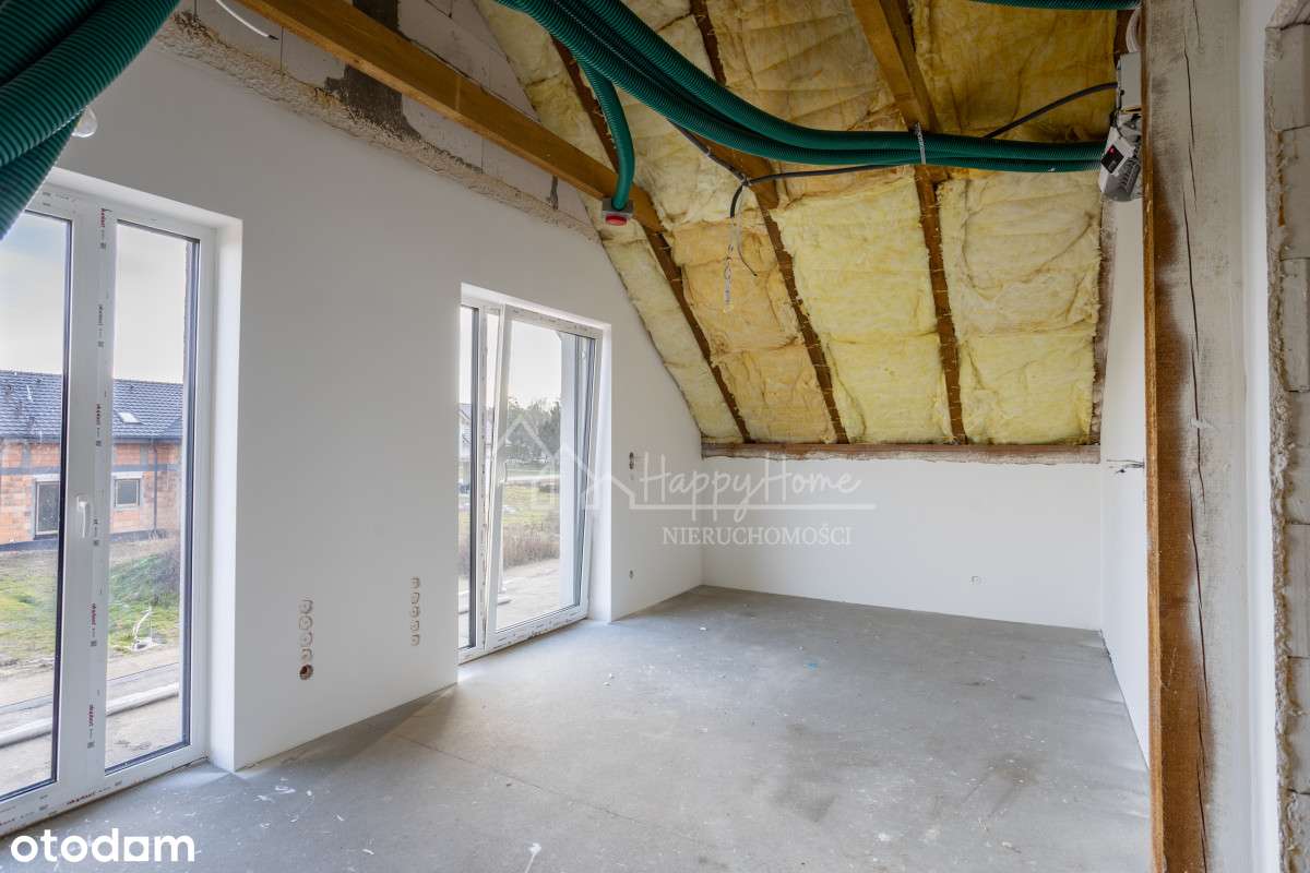 Nowoczesny dom wolnostojący w Kępie—Cicha okolica-13