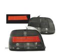 FAROLINS TRASEIROS LED PARA BMW E39 LIMOUSINE 00-03 FUMADOS ESCURECIDOS - 1