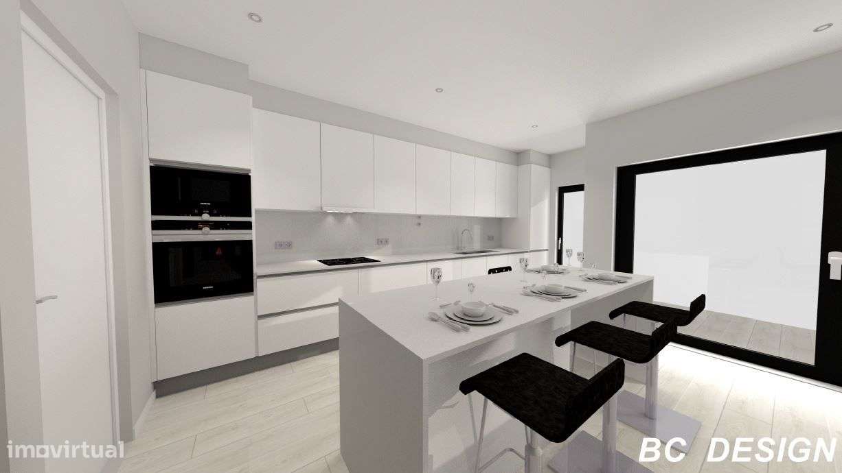 T4 Segundo andar orientação Sul, c/ 2 estacionamentos e sótão-7