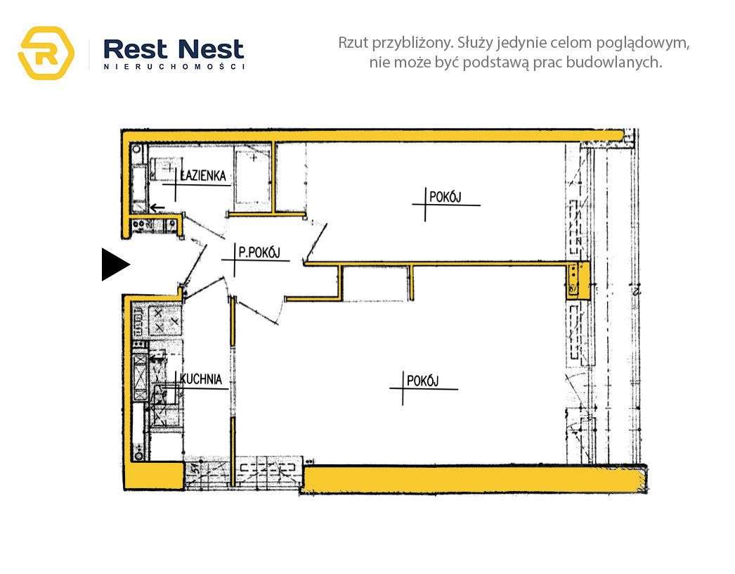 Żoliborz, 2 pokoje do własnej aranżacji-19