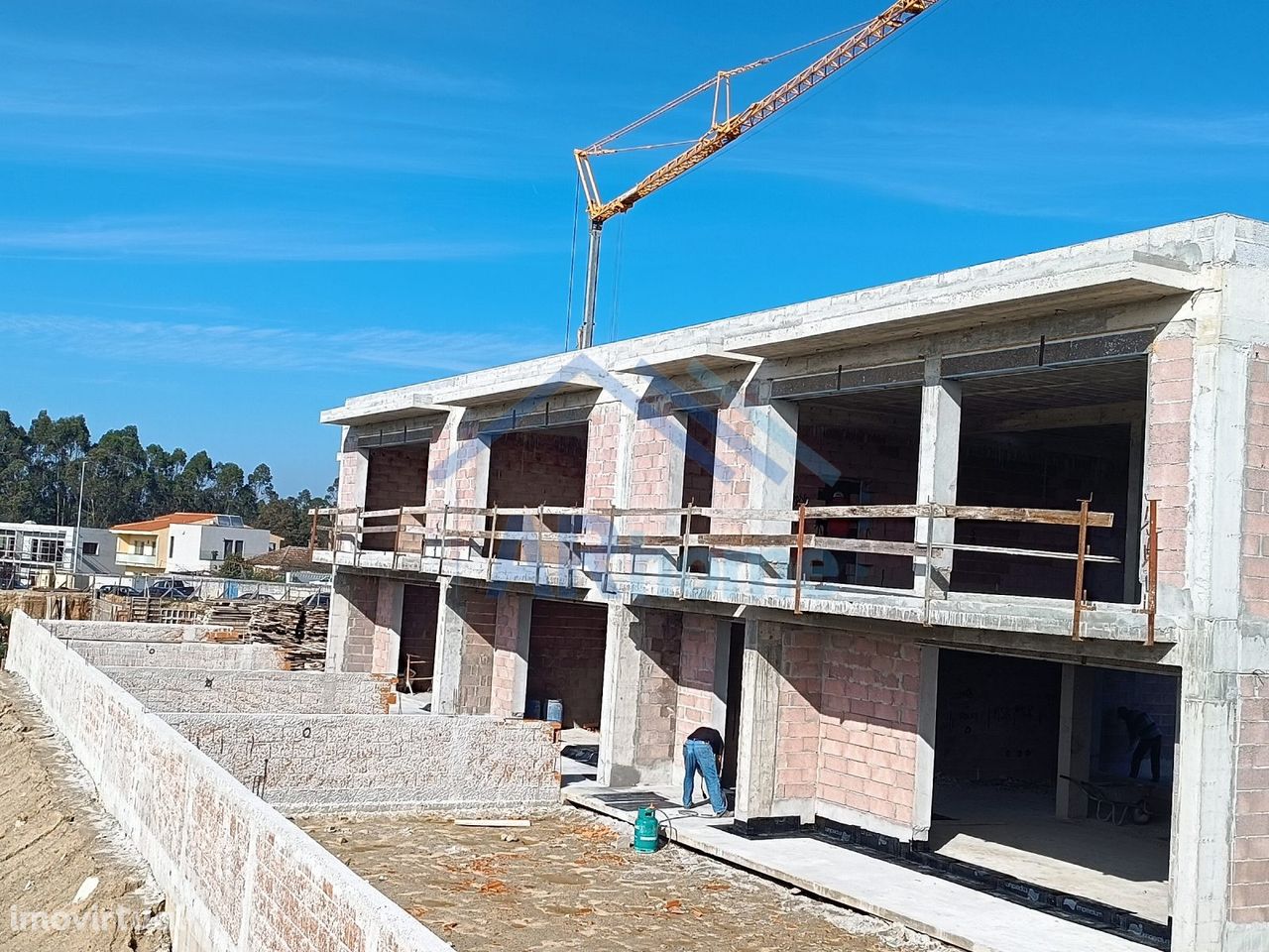 Moradia de Luxo em Construção com Vistas para...