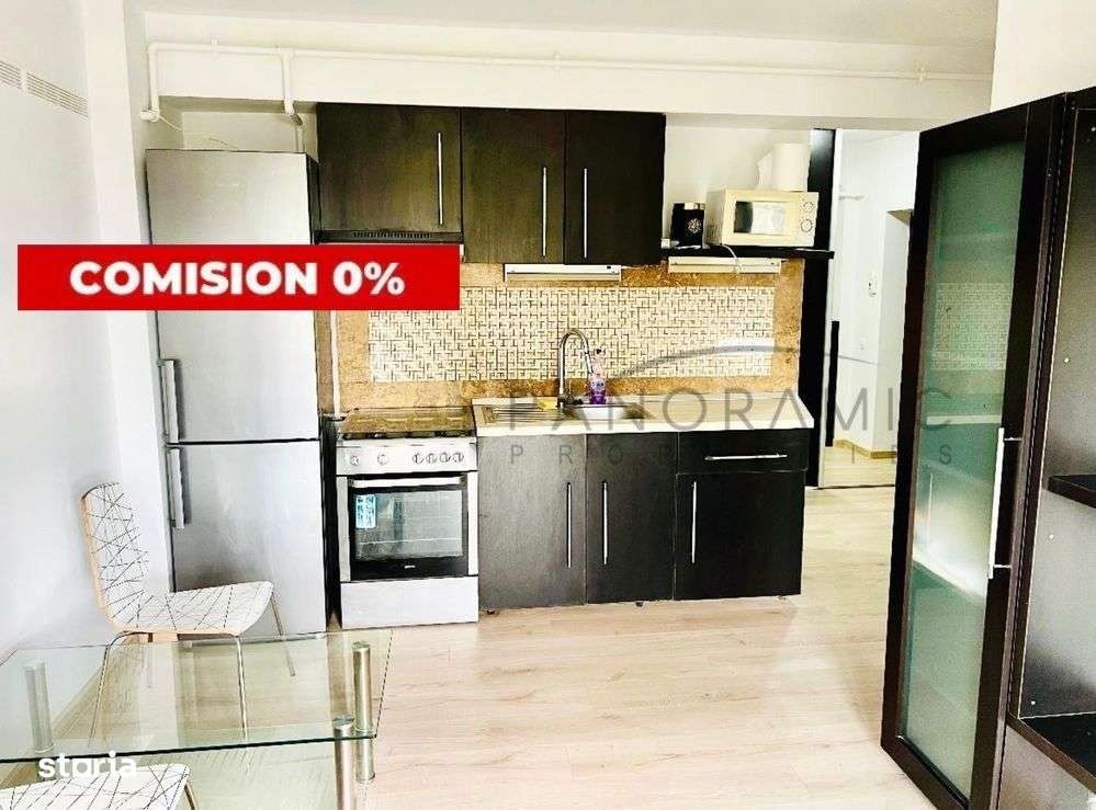 Apartament modern 1 camera, 40 mp + balcon si parcare cu CF - Imagine principală: 5/8