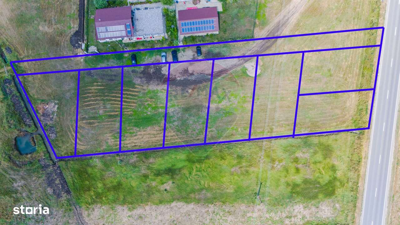 Teren Intravilan de Vânzare 4,000mp Deschidere la DN24 intrare Vaslui - Imagine principală: 5/6