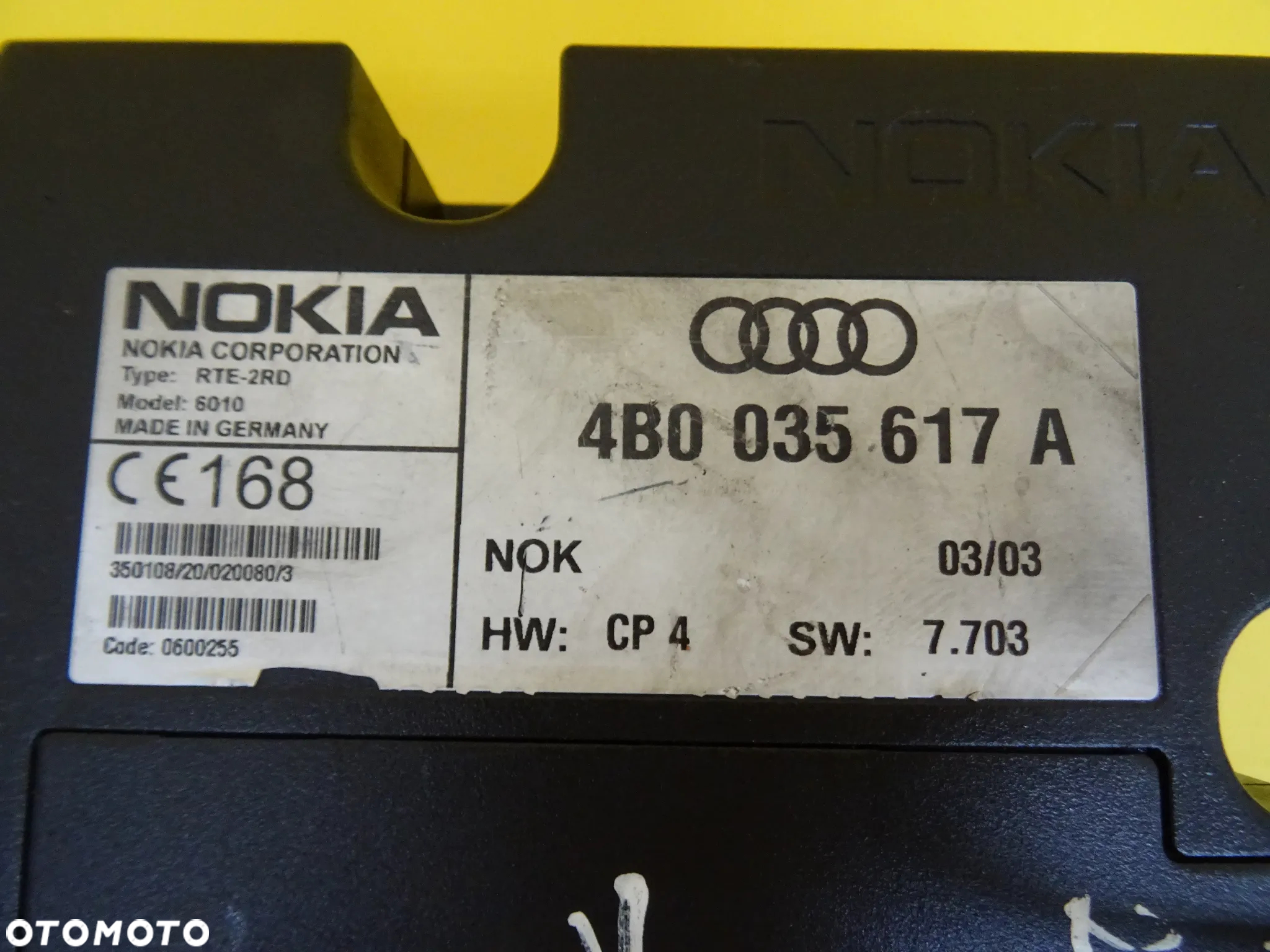 MODUŁ TELEFONU AUDI A6 C5 LIFT4B0035617A NR121 - 5