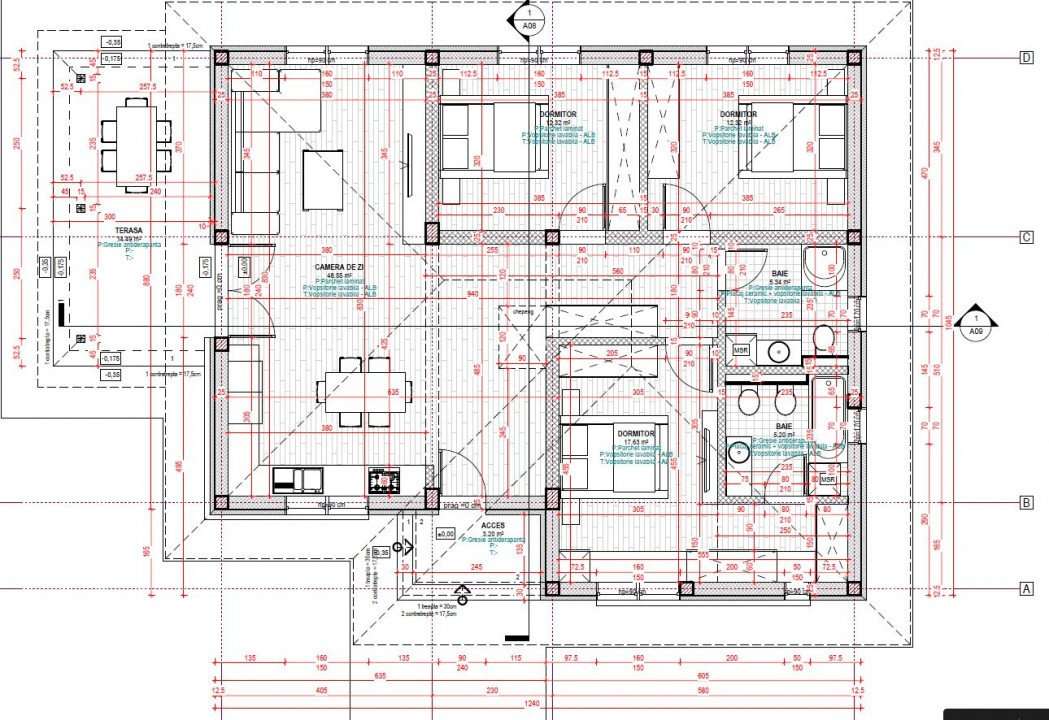 Casa 4 camere parter | 120mp | Tamasi Corbeanca | 0 comision | finisaj - Imagine principală: 4/19