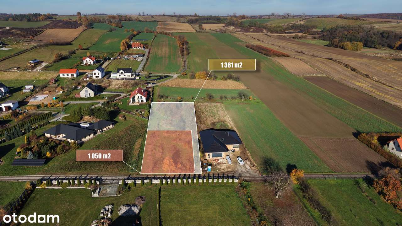 Działki na sprzedaż Piotrkowiczki, gm. Wisznia Mała – 2411 m²-0