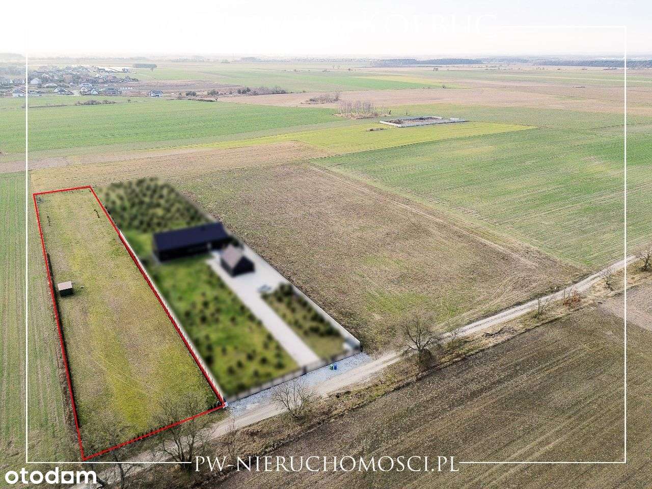 Piękna działka budowlana z pozwoleniem na budowę. - Pełny obrazek: 4/15