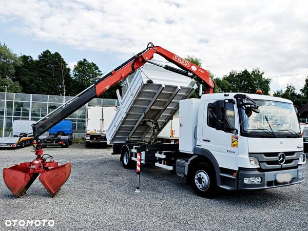 Mercedes-Benz Atego 1318N Wywrot Żuraw Dżwig HDS Fassi F95 - 9