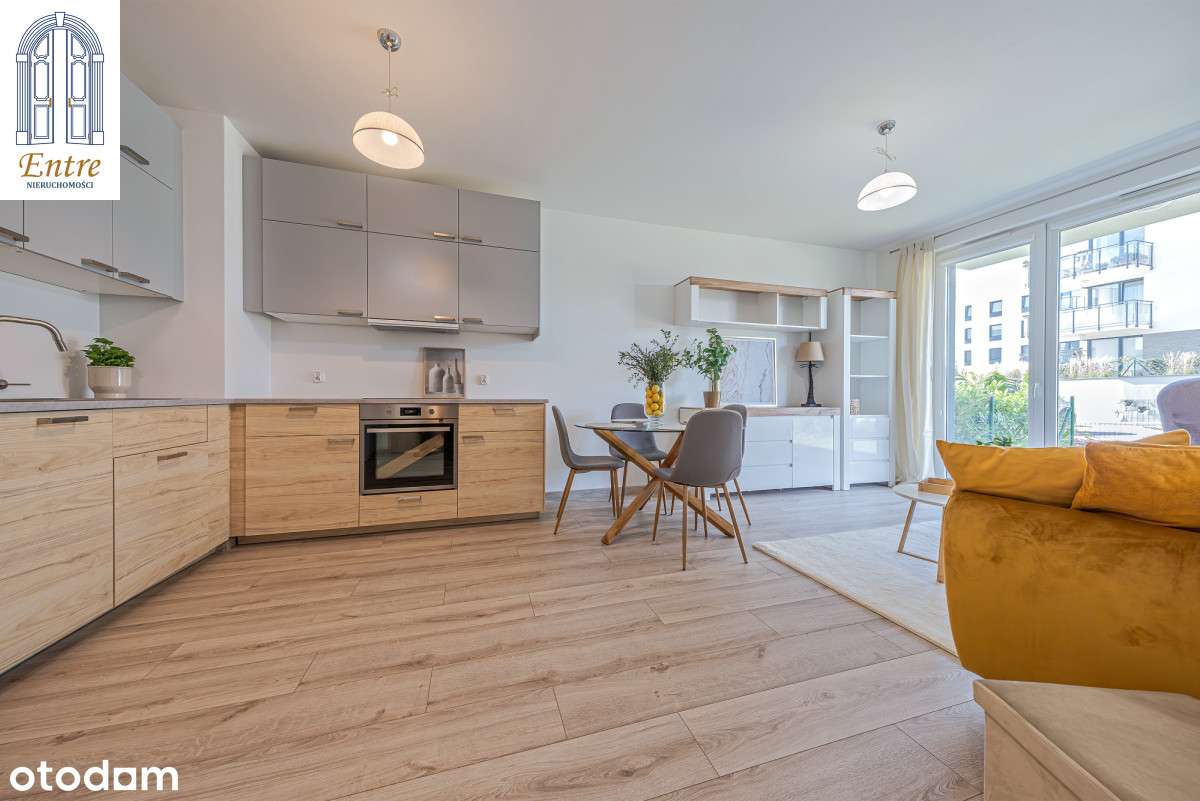 Dwupokojowe z ogródkiem w nowym budownictwie.-7