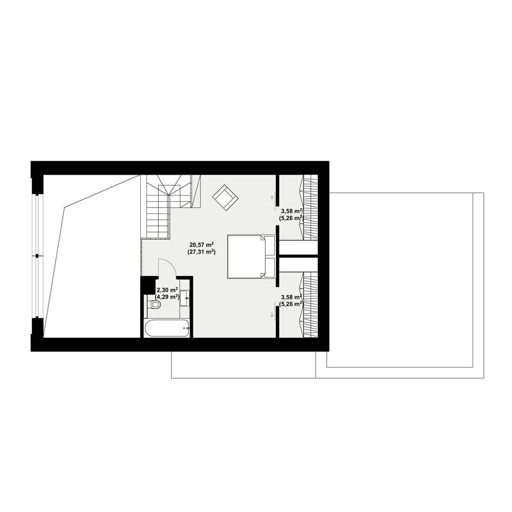 Nowoczesna stodoła  - Góry, Jezioro Żywieckie - Pietrzykowice-12