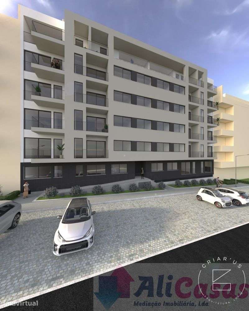 Excelente T2 C/ Terraço e Vista Rio-5