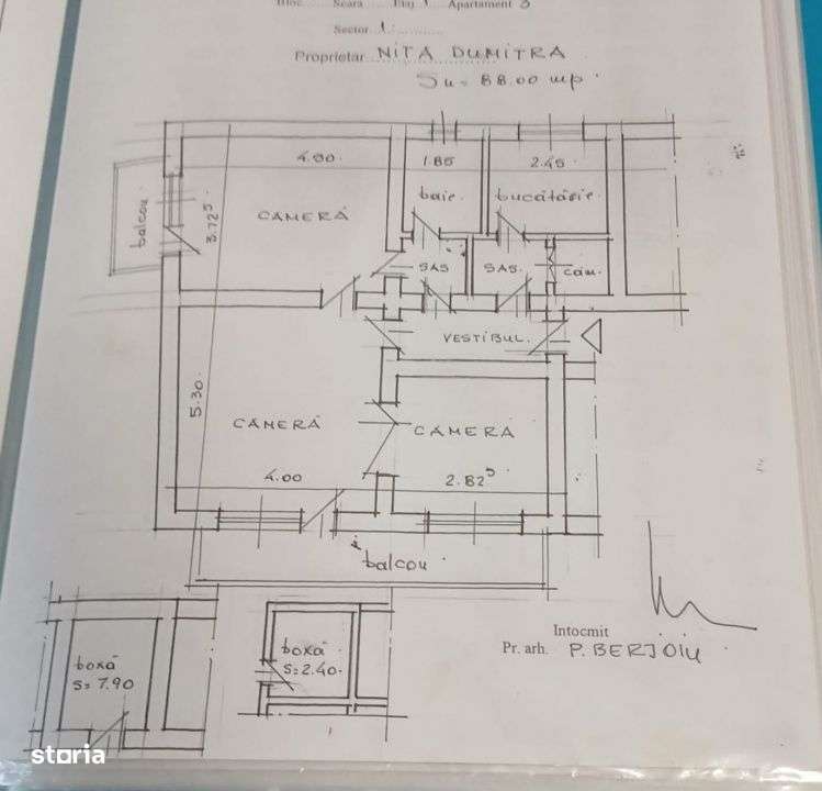 APARTAMENT 3 CAMERE PRIMAVERII // TERASA-7