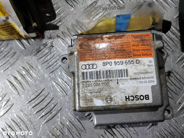 DESKA ROZDZIELCZA,KONSOLA PODUSZKI SENSOR PASY AUDI A3 ( 8P1 ) - 7