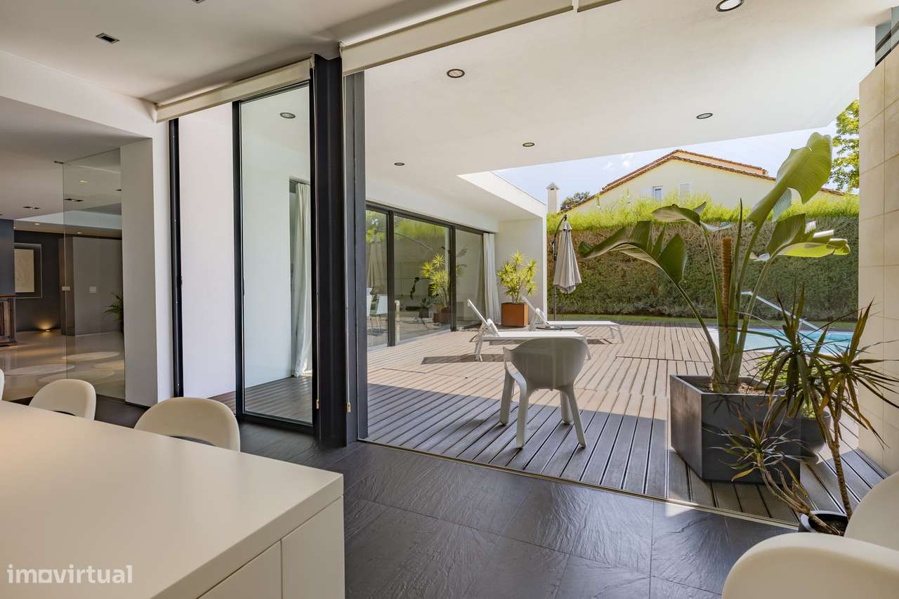 Moradia isolada T6 lote de 1002m2 piscina Sesimbra-29