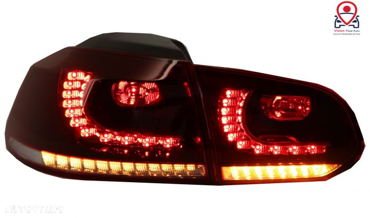 Stopuri FULL LED compatibil cu VW Golf 6 VI (2008-2013) R20 Design Se - 2