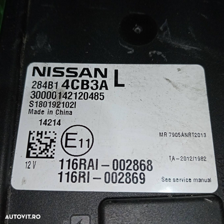 Modul Confort Nissan Qashqai II J11 1.2 B 2013-2021 | 284B14CB3A | 40406557 - 3