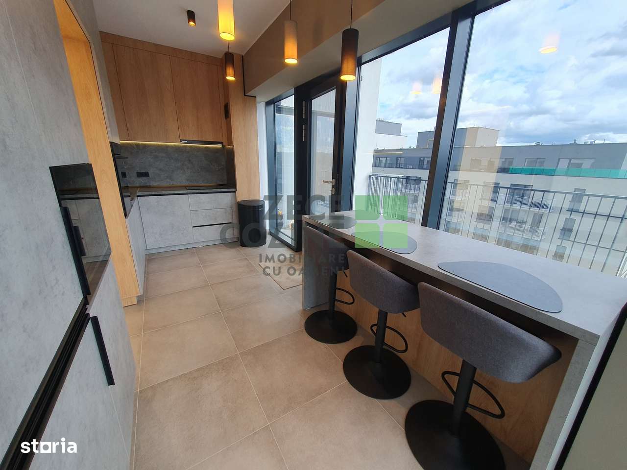 Apartament 3 camere premium, bucătărie închisă, Silk District-11