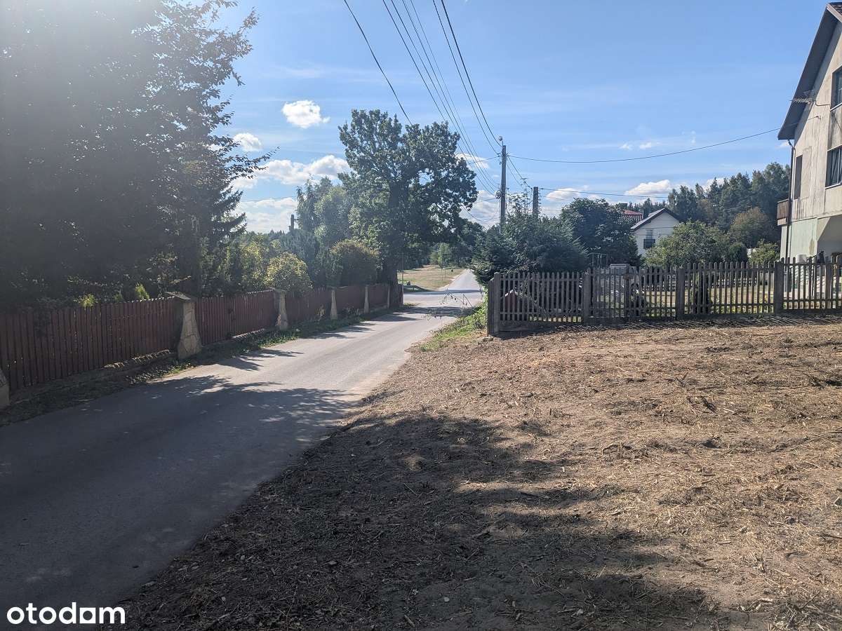 Piękna działka budowlana w Komórkach blisko Borkowa - Pełny obrazek: 4/7