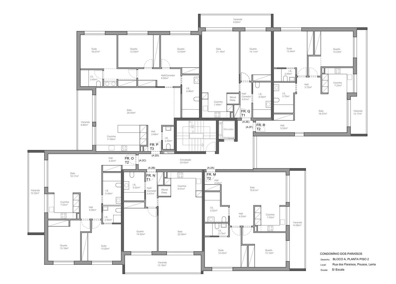 Apartamento T3 | Pousos | Leiria-25