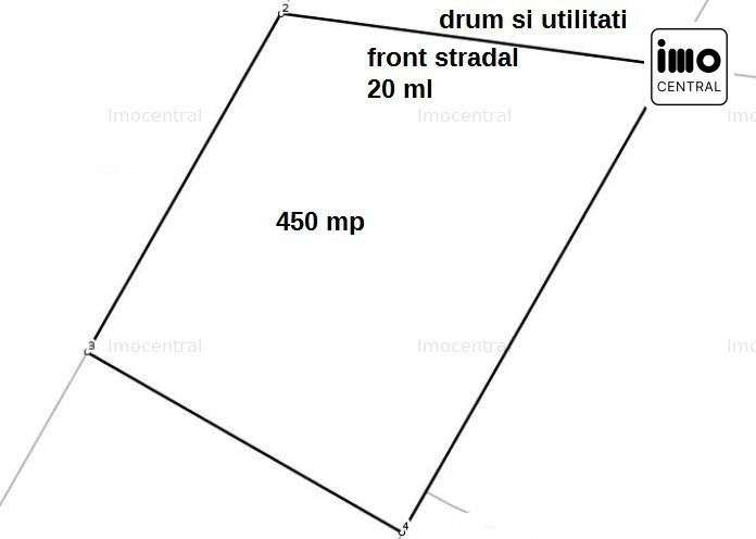Teren autorizabil pentru casa individuala /duplex, 450 mp, zona Valea - Imagine principală: 3/3