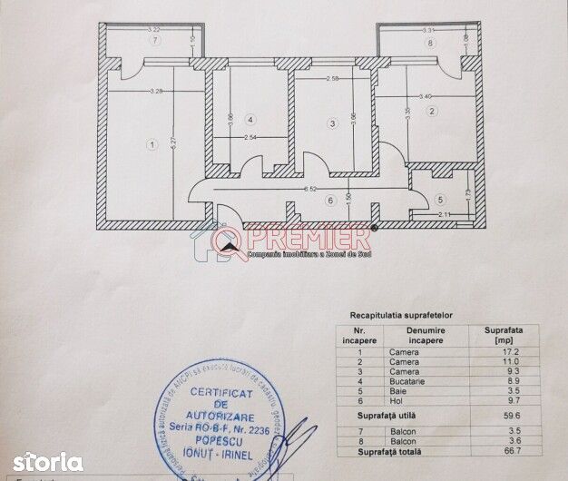 Vanzare Apartament 3 camere Sector 4 - Berceni - Alexandru Obregia