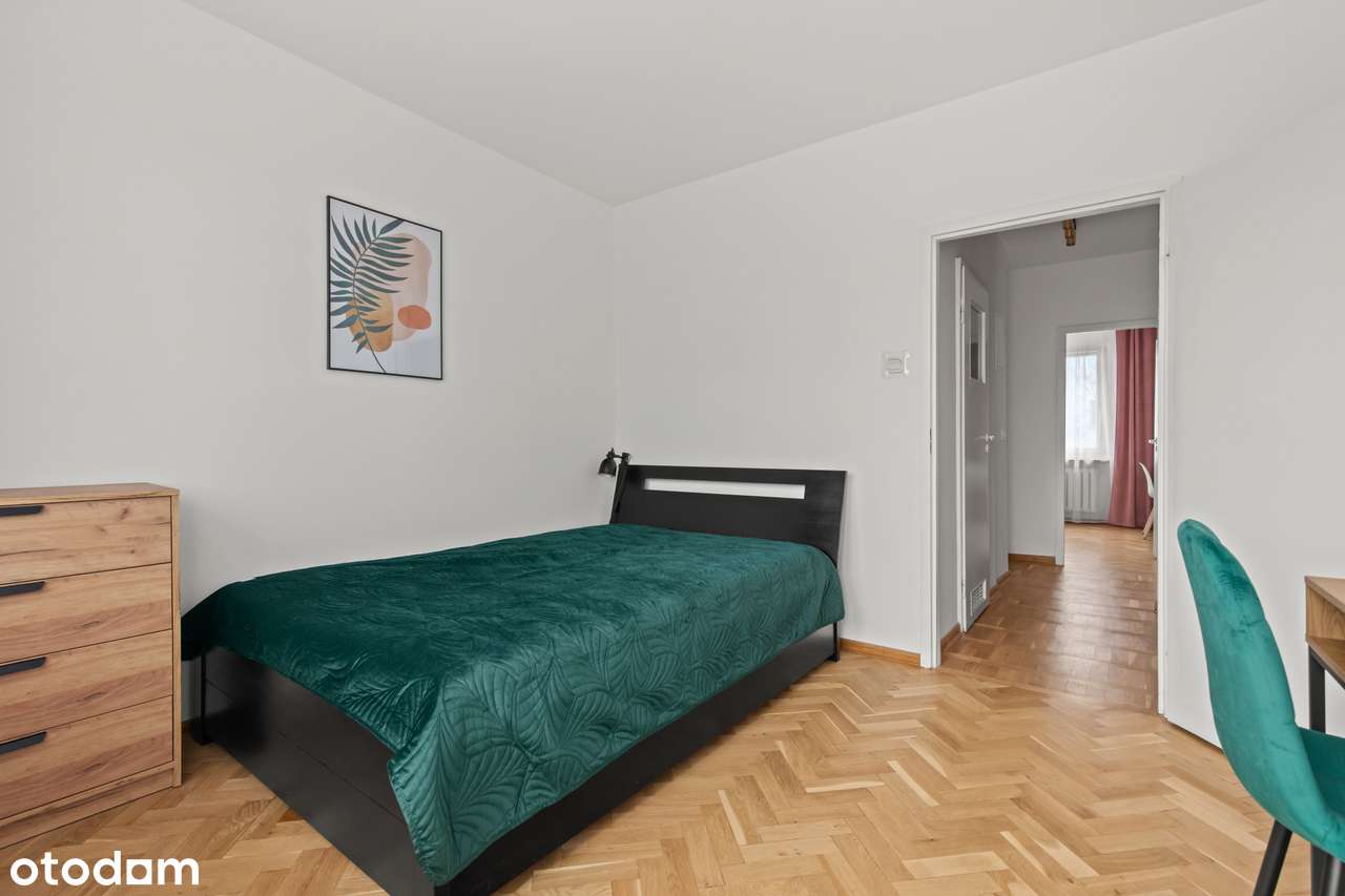 4 pokojowe słoneczne mieszkanie obok SGGW i VISTULA. Niedaleko Metra. - Pełny obrazek: 4/18