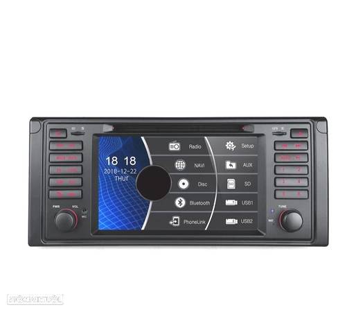 AUTO RADIO 2DIN 7" PARA BMW SERIE 5 E39 95-03 USB GPS TACTIL HD - 1