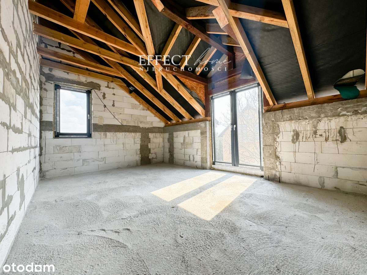 Dom w stanie surowym zamkniętym przy lesie-10