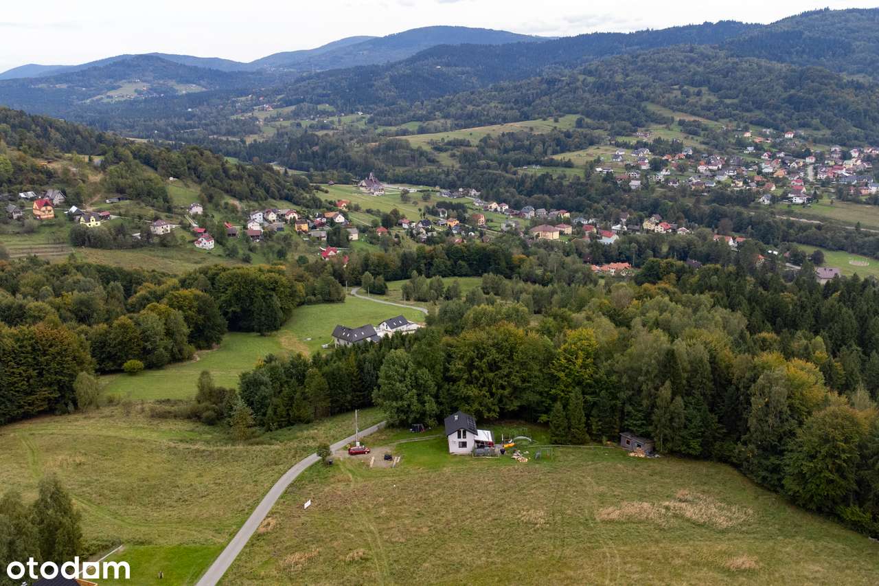 Duża działka w górach z asfaltowym dojazdem i mediami-12