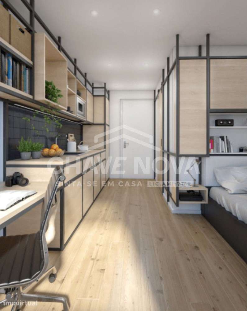 Apartamento T0 Studio  a 200m Do ISCAP - Grande imagem: 5/19