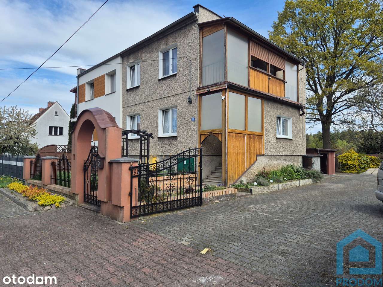 Wyjątkowa oferta – dom bliźniak na dużej działce – Żary, ul. Klonowa