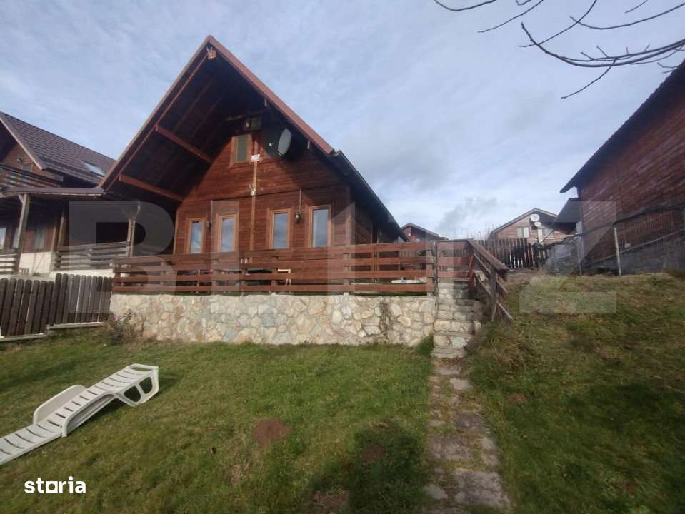Cabana 2 nivele,88 mp utili,490 mp de teren,terasa,gratar,zona Vip,Bai - Imagine principală: 1/12