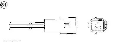 Sonda lambda CHEVROLET AVEO / KALOS, LACETTI, MATIZ, NUBIRA, SPARK; DAEWOO KALOS, LACETTI, MATIZ, NUBIRA; FORD USA PROBE II; MAZDA 626 IV 0.8-2.5 01.92- - 3