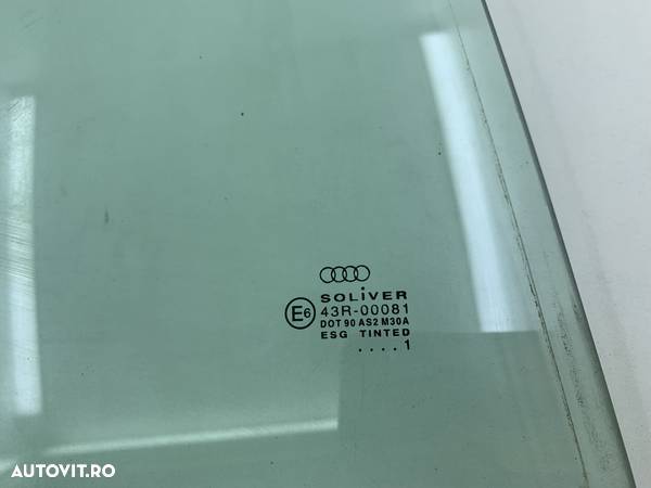 Geam usa dreapta spate Audi A6 C5  1997-2005 - 3