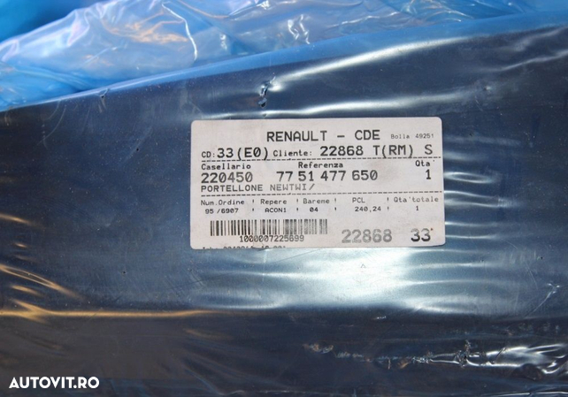 USA PORTBAGAJ RENAULT TWINGO 2007-2014 - 2