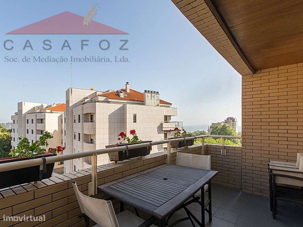 Apartamento T3 - Foz do Douro, com vistas de mar e de rio. - Grande imagem: 2/32