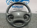 VOLANTE GUIADOR COMPLETO PEUGEOT 407 PELE AIRBAG - 1